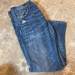 Current/Elliott Blue Boyfriend Jeans